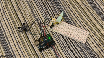 Sensor reacting to a nearby object